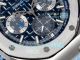 Super Clone LS Factory AP Royal Oak Offshore 26420 Blue Dial Swiss 4401 Chronograph Watch (3)_th.jpg